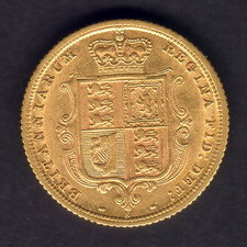 Australia.  1883 Sydney - Half Sovereign..  VF/gVF - Part Lustre