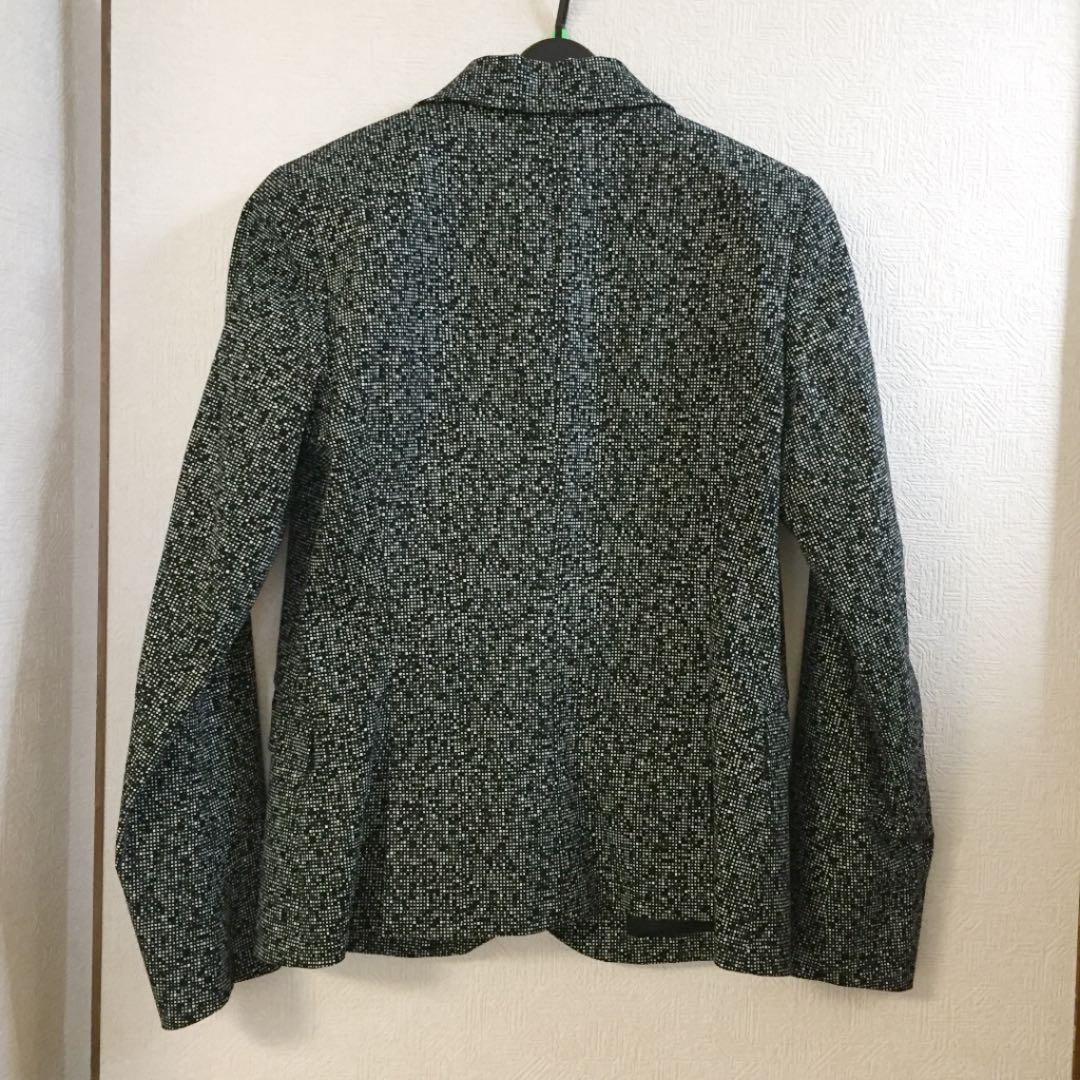 Agnes b Black White Pattern Studio Jacket Used Ja… - image 2