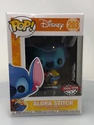 Funko POP! Disney Lilo & Stitch Aloha Stitch #203 Hot Topic Exclusive DAMAGED