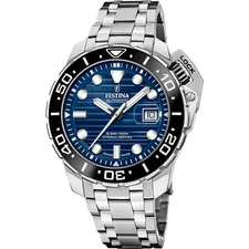 Odyssey Diver Blue / Stainless Steel | Blue Dial Wristwatch F20043-2
