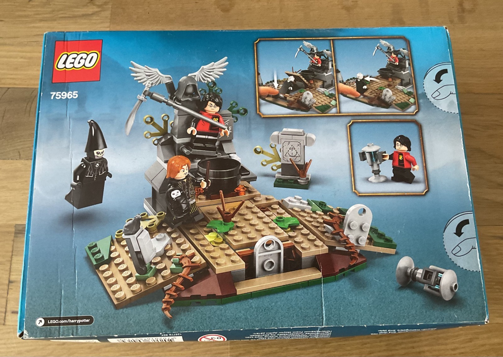 BOITE SET LEGO NEUF HARRY POTTER 75965 LE CIMETIERRE RISE OF VOLDEMORT foto 2