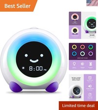 Mella: Kids Alarm Clock, Ready to Rise Children's Sleep Trainer, Night Light,...