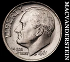 1961 Roosevelt Dime- Silver Choice Gem Brilliant Uncirculated  #i4337