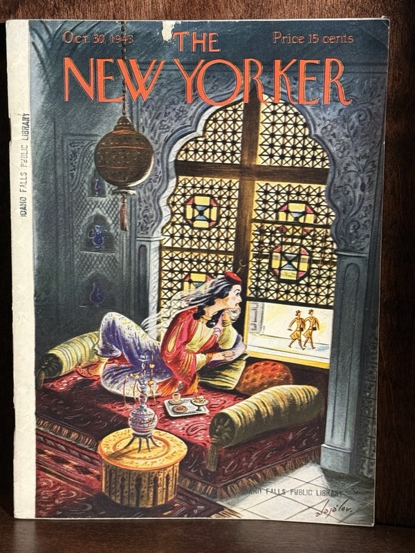 Shirley Jackson ON THE HOUSE in The New Yorker Magazine October 30, 1943