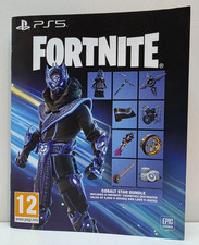 Fortnite Cobalt Star Bundle 8 Cosmetic Content +1000 V-Bucks Epic Games PS5