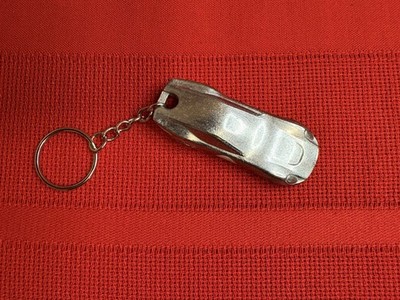 Hot wheels Coupe Clip Key Chain. Hard To Find Bare metal-Ships Fast