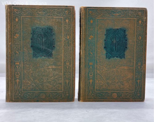 Vintage 1929 Collier's New Encyclopedia Anniversary Edition Volumes 5 & 6