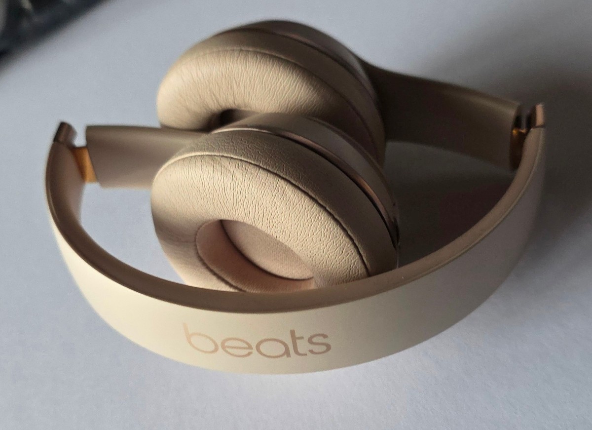 Original Satin Gold Beats Solo 3 Wireless HEADPHONES ONLY MX462LL