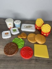 Vintage Fisher Price McDonalds Playset Pretend Food