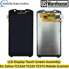 LCD Display Touch Screen Digitizer For Zebra TC52X TC57X TC52AX Mobile Scanner