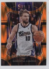 2023 Panini Select Mezzanine Level Orange Flash Prizm Domantas Sabonis #376 1r8v