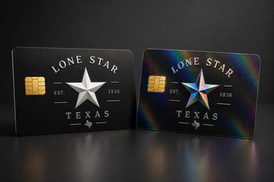 Lone Star Texas Credit Card Skin Minimalist Debit Card Sticker