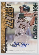 2015 Topps Career High Auto Scott Sizemore #CH-SS Auto 4d8