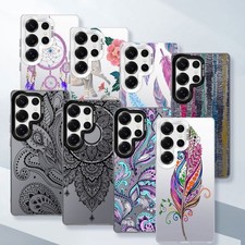 Premium Laser Phone Case Cover For Samsung Galaxy S24 S25 S26 S23 Ethnic Style