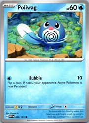 Poliwag 060/165 Scarlet & Violet 151 Common