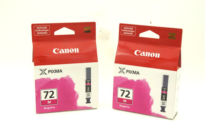 Canon Pixma 72 Photo Magenta PGI-72PM Ink Cartridge  QTY/2   F/Pro10 Printer