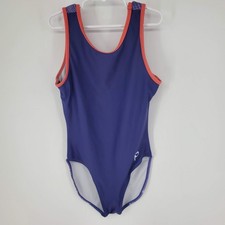 Plum Purple Dance Gymnastics Leotard Athletic Sleeveless Women's AS Adult Small