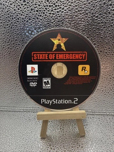 State of Emergency (Sony PlayStation 2 PS2, 2002) Disc Only