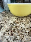 Vintage Pyrex Primary Yellow Mixing Bowl 404