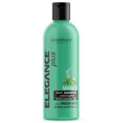 ELEGANCE Plus Miracle Hair Shampoo professional use fresh Mint  1 Liter