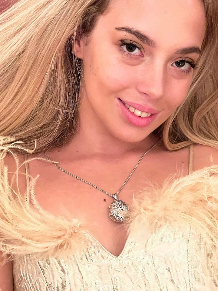 Faberge egg Diamond Egg Pendant 3carat Diamond Jewelry Charm Handmade Platinum - Image 2 of 4