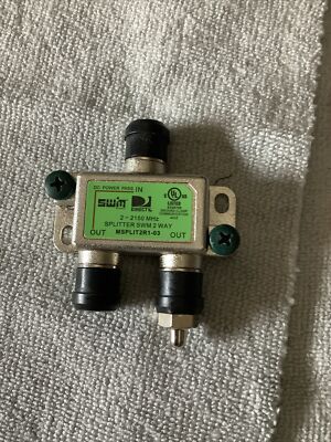Directv Msplit2r1-03 Approved 2-Way Wide Band SWM Splitter