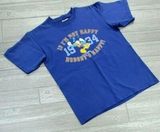 Vtg 90s Disney Store Donald Duck T Shirt If I'm Not Happy USA Made Size Medium