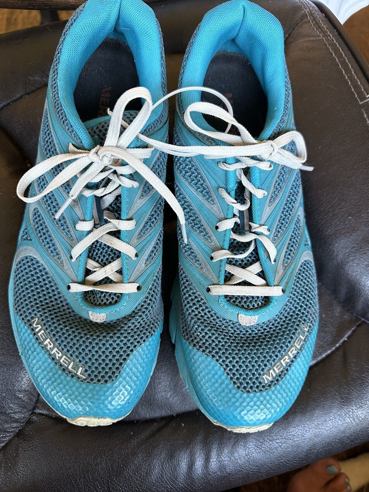 Merrell Mix Master 3 J77668 Blue/Aqua/Gray Running Shoes Women's Size 10