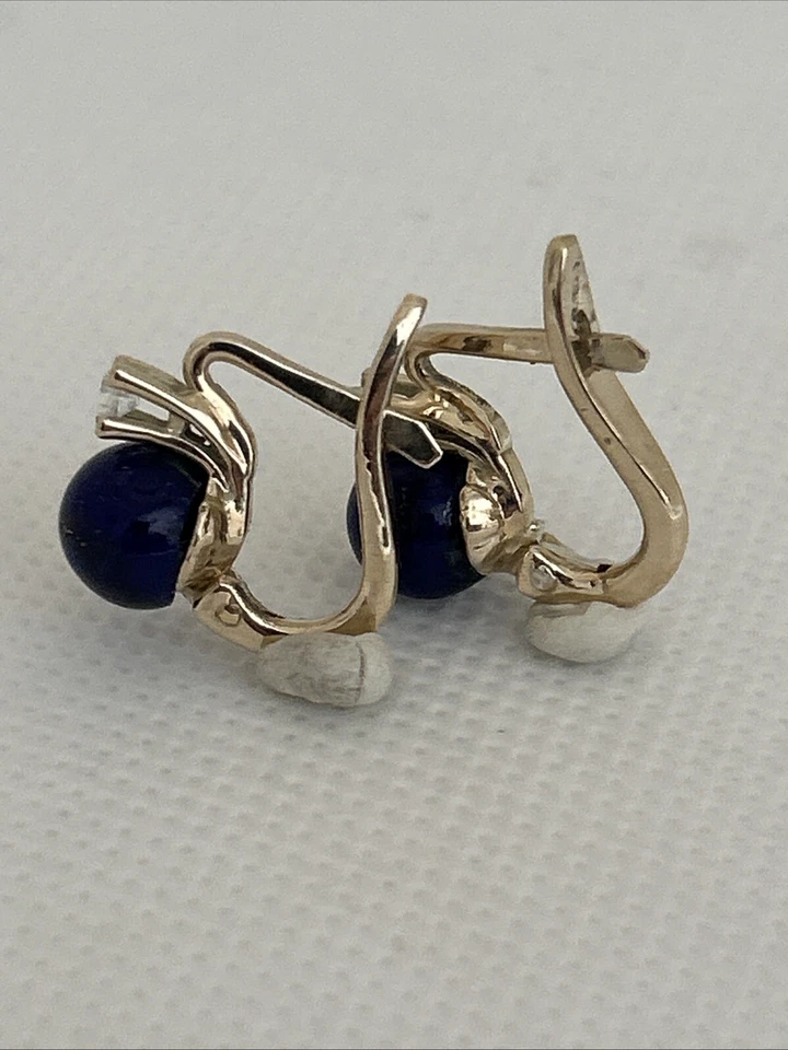 GIOIELLO DONNA ORECCHINI LAPISLAZZULI E ARGENTO - Immagine 4 di 4