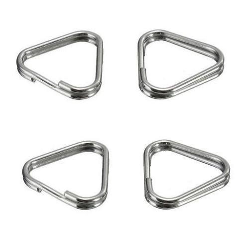 4 STCK. Kameragurt Dreieck Lug Ring RINGE für Leica Nikon Canon Sony SLR DSLR - Bild 1 von 2