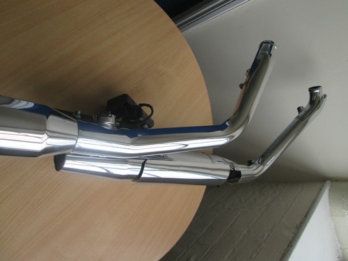 HARLEY DAVIDSON FAT BOY AUSPUFFSCHALLDÄMPFER ORIGINAL KOMPLETTSYSTEM UM 2011 - Bild 12 von 12
