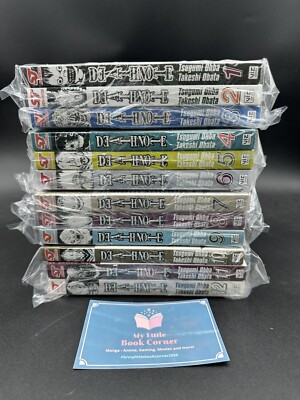 Death Note Manga vol 1-12 complete set in English Viz *READ* | eBay