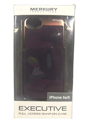 Merkury Innovations Executive Full Access Snap On Case for iPhone 5/5s - Bronze