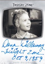  2020 The Twilight Zone Archives Dana Dillaway AI-13 Inscription 