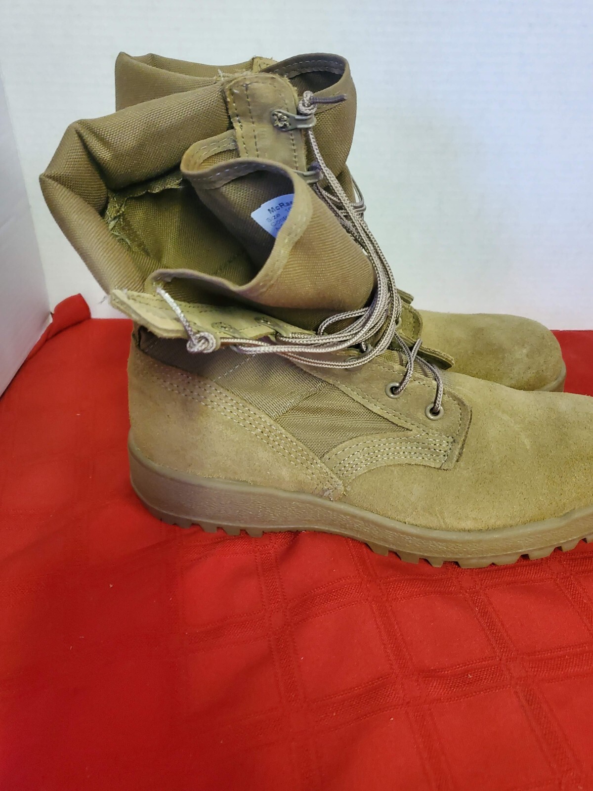 Military Combat Boots McRae Hot Weather NSN 8430016325051 COYOTE