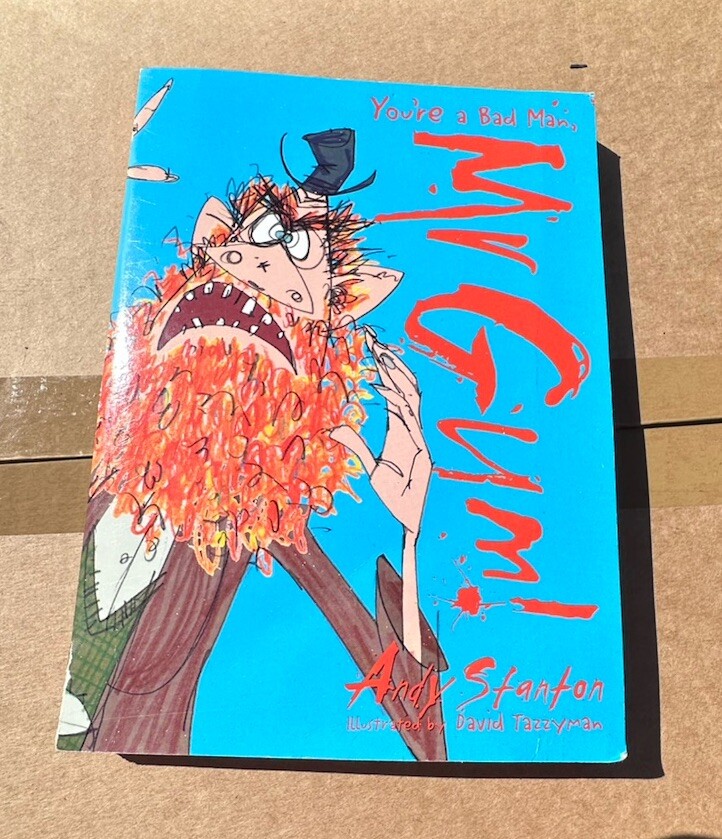 You're a bad man Mr Gum Paperback book