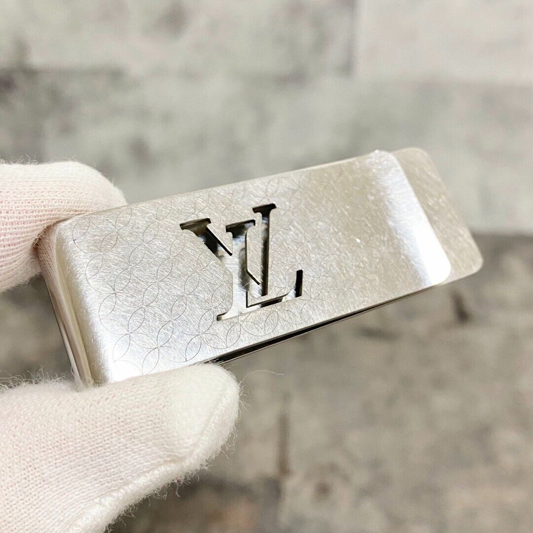 LOUIS VUITTON CHAMPS ELYSÉES BILL Money CLIP M65041 LV Logo LOUIS VUITTON CHAMPS ELYSÉES BILL Money CLIP M65041 LV Logo