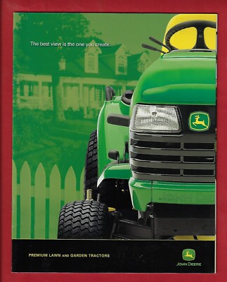 John Deere Lawn Tractor Brochure – ZYYYKY