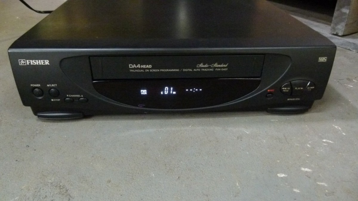 BASS HYPER METHOD4　VHS Optimus Model 109 VCR VHS Player 4 Head Hi-Fi Stereo Tested