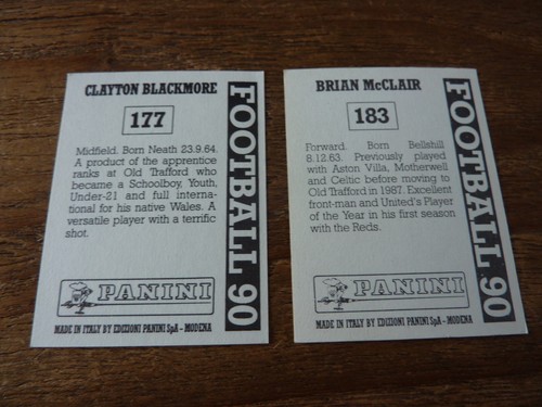 Panini Football 90 Stickers - numbers 1-250 - VGC! - 1990 - Pick Your Stickers - Picture 24 of 24