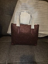 Kate Spade Shimmy Glitter Satchel & Cardholder