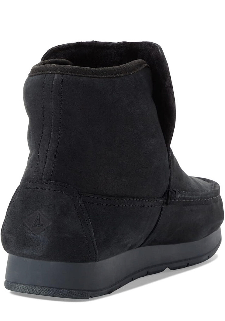 Sperry Moc Sider Chelsea Premium Suede Shearling Fur Lined Ankle Boots Mens 9 Sperry Moc-Sider Shearling Chelsea Premium Nubuck Boot Mens  main image 4
