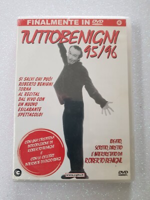 DVD Tuttobenigni 95/96 Recital Roberto Benigni neu versiegelt D1