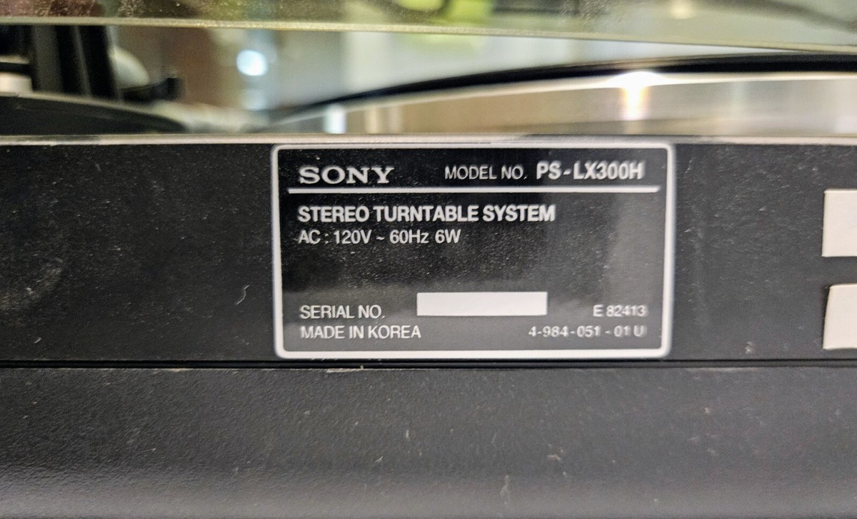 SONY PS-LX330P フルオートターンテーブル　ジャンク RECORD PLAYER, Sony, PS-LX330P, Japan. Miscellaneous - Modern