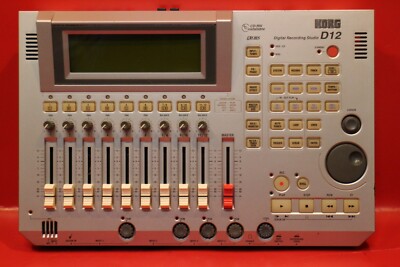 USED KORG D-12 Digital Recording Studio MTR Multi Track Recorder