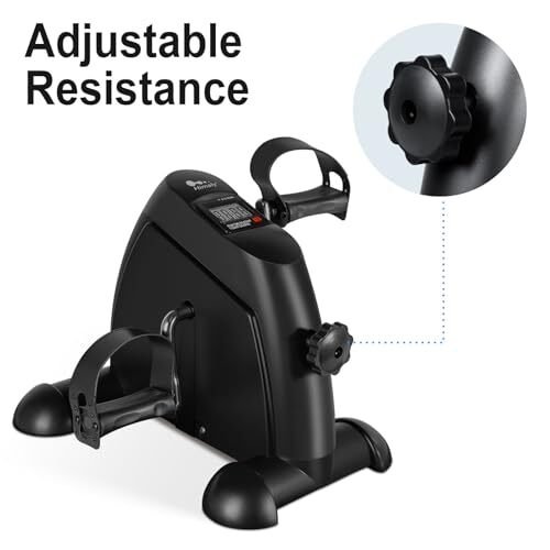Mini Exercise Bike Under Desk Bike Pedal Exerciser Portable Foot Cycle Arm & ... - Picture 3 of 8