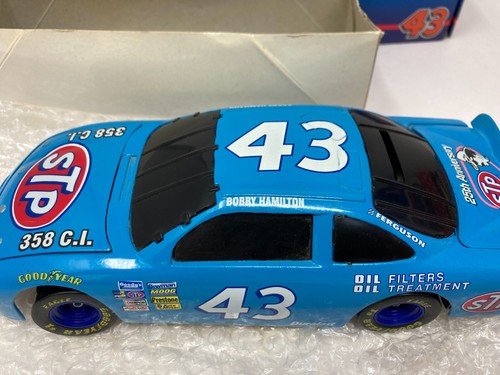 BOBBY HAMILTON 1996 ACTION #43 STP 25TH ANNIVERSARY PONTIAC XRARE!! 1972 BLUE - Picture 8 of 14