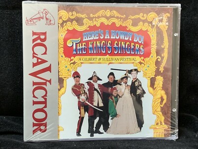 GILBERT & SULLIVAN - Here's a Howdy Do - THE KING'S SINGERS - RCA CD 1993 SEALED