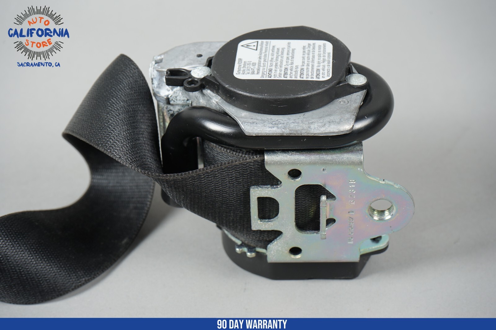 14-22 Maserati Ghibli SQ4 M157 Front Right Passenger Side Seat Belt Black OEM