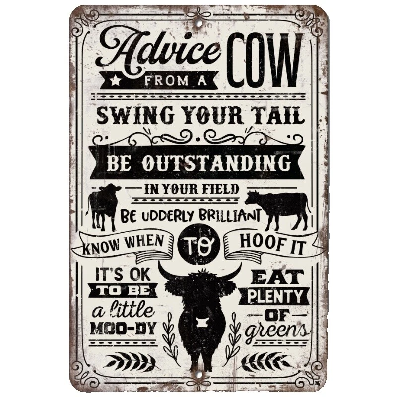 White country y western Placas Y Letreros Decoración para el Hogar